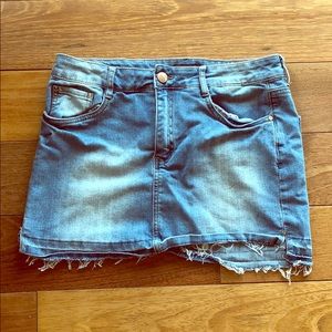 A Jean skirt